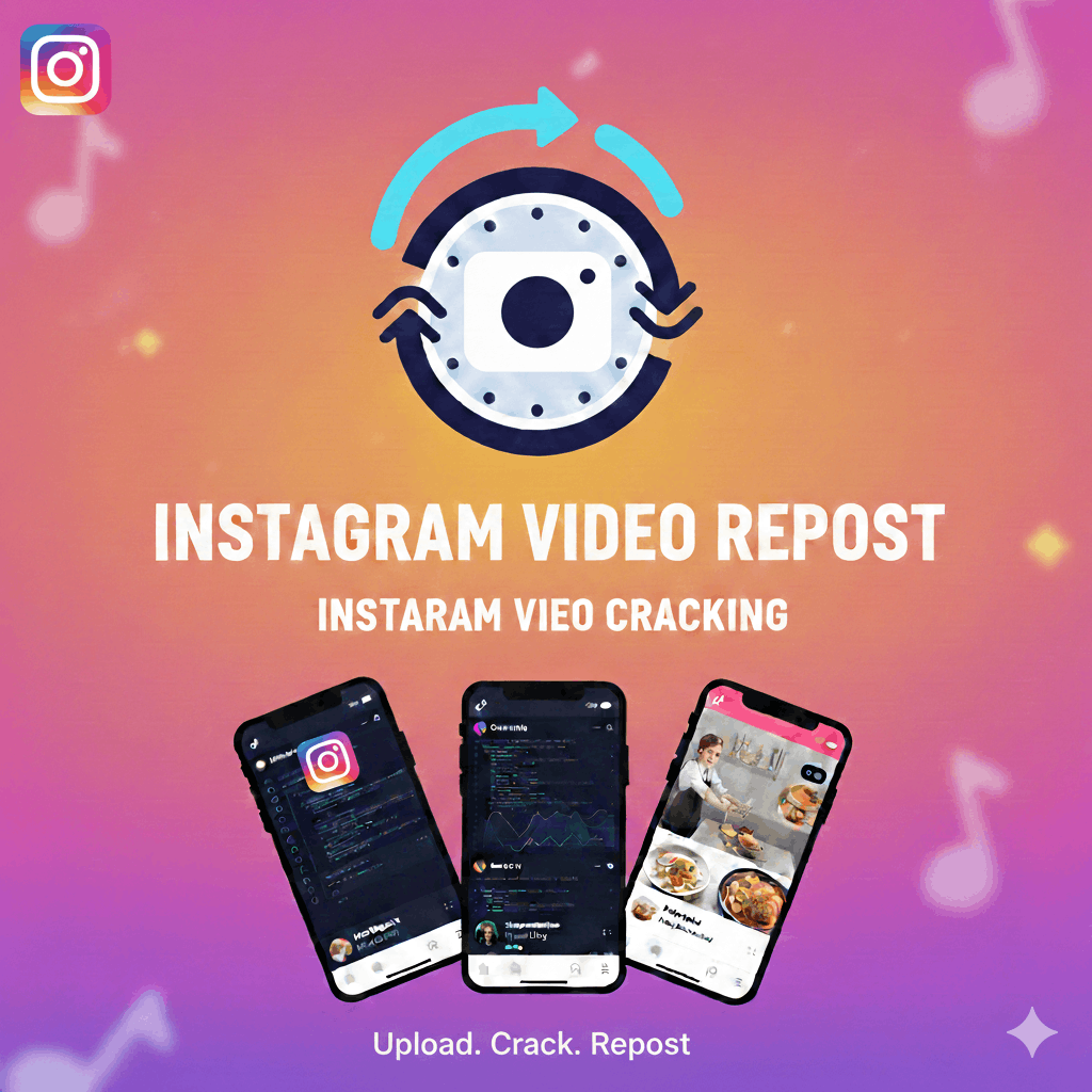 Repost videos on Instagram